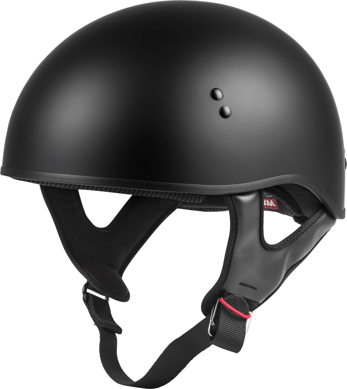 Hh 45 Half Helmet Naked Matte Black Xs