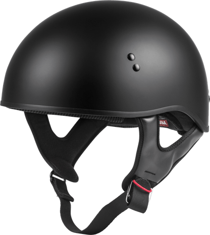 Hh 45 Half Helmet Naked Matte Black Xs