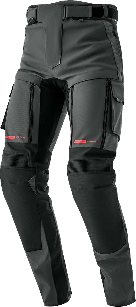 RST Ps Adventure D3O Pants Grey/Black Textile Motorcycle Trousers