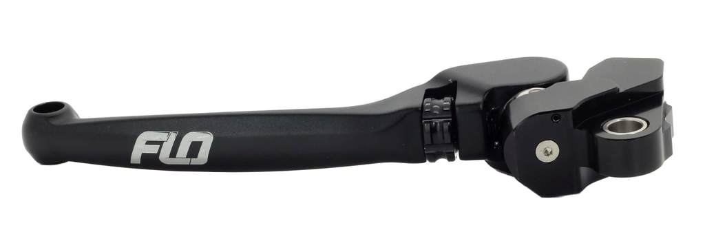 FLO Motorsports Pro 160 Brake and Clutch Lever for Dirt Bikes - Black (Part Number CL-729BLK)
