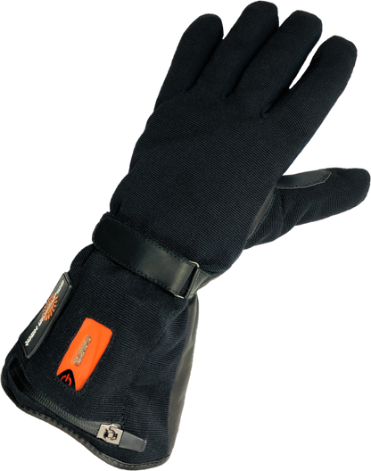 California Heat 7V ActivFlexx Gloves Black 2X – Waterproof Heated Gloves with Touchscreen Compatibility and Rechargeable Battery