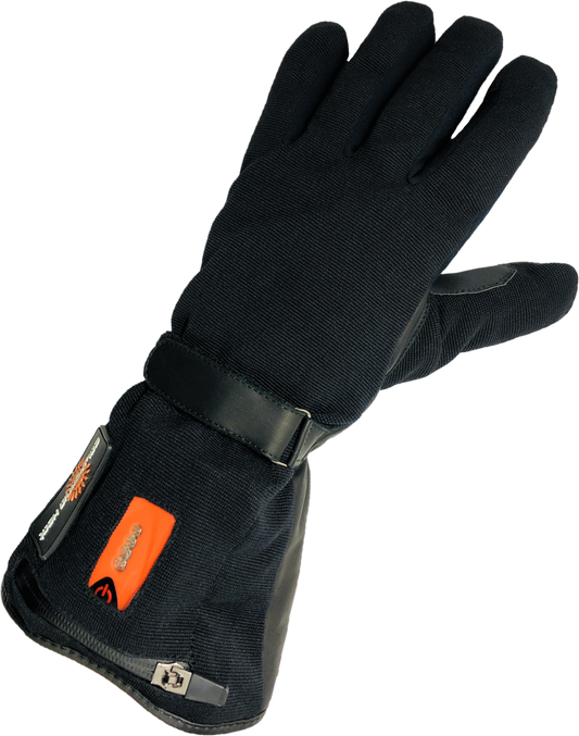 California Heat 7V ActivFlexx Gloves Black 2X – Waterproof Heated Gloves with Touchscreen Compatibility and Rechargeable Battery