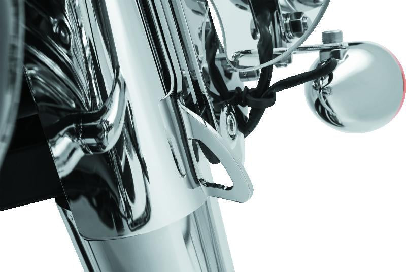 Kuryakyn Tie Down Bracket 14-22 Indian Chrome for Secure Motorcycle Transport