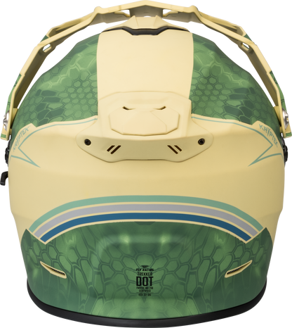 Fly Racing Trekker Kryptek Conceal Helmet Matte Tan/Sage/Black Small