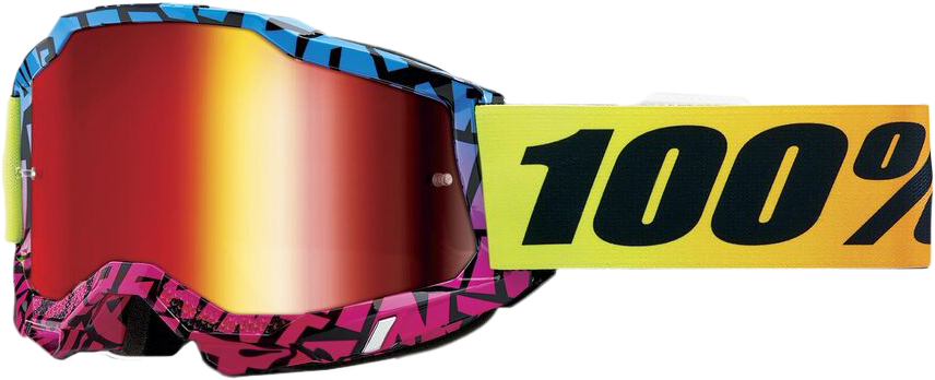 100-Percent Accuri 2 Watercraft Goggle with Spray Mirror Red - Enhanced Visibility and Protection