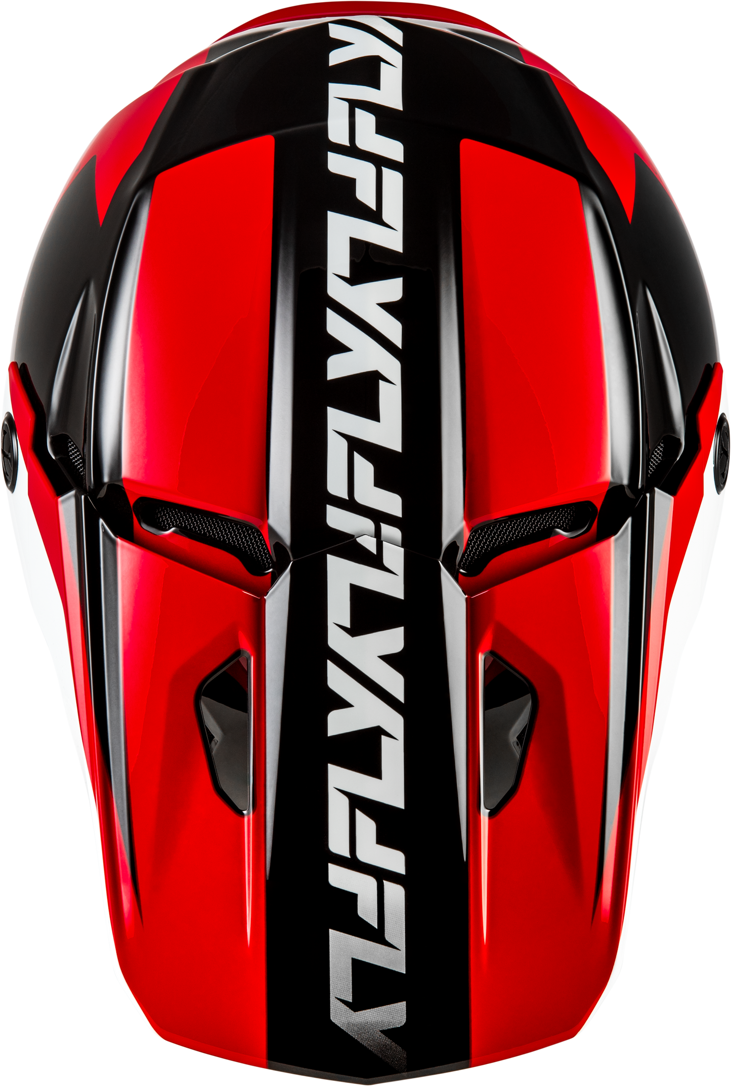 FLY Racing Kinetic Crest Helmet Red/Black/White - Model 73-86752X