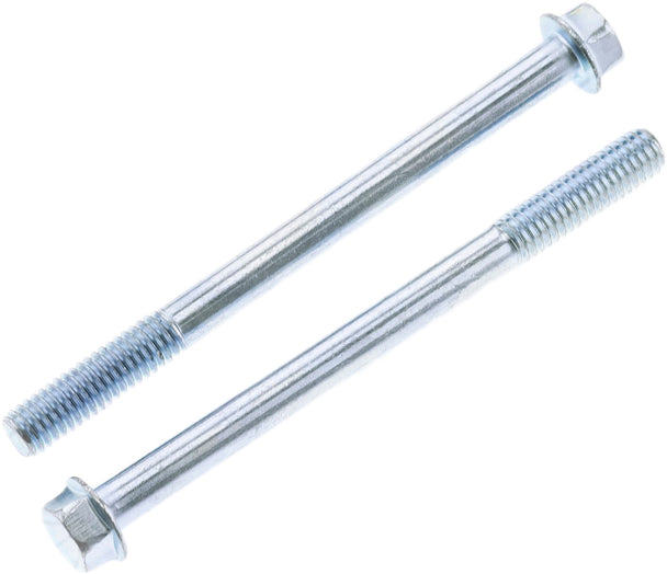 BOLT 8mm Hex Head Flange Bolt, 6 x 1.0 x 0.75 inches, Pack of 10