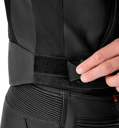 RST S1 D3o Mesh Leather Jacket Black XL – Premium Motorcycle Gear