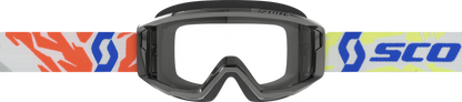 SCOTT Primal Youth Goggle Black Clear with TruView Lens and NoFog Anti-Fog Technology