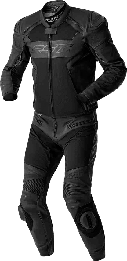RST S1 D3o Mesh Leather Jacket Black XL – Premium Motorcycle Gear