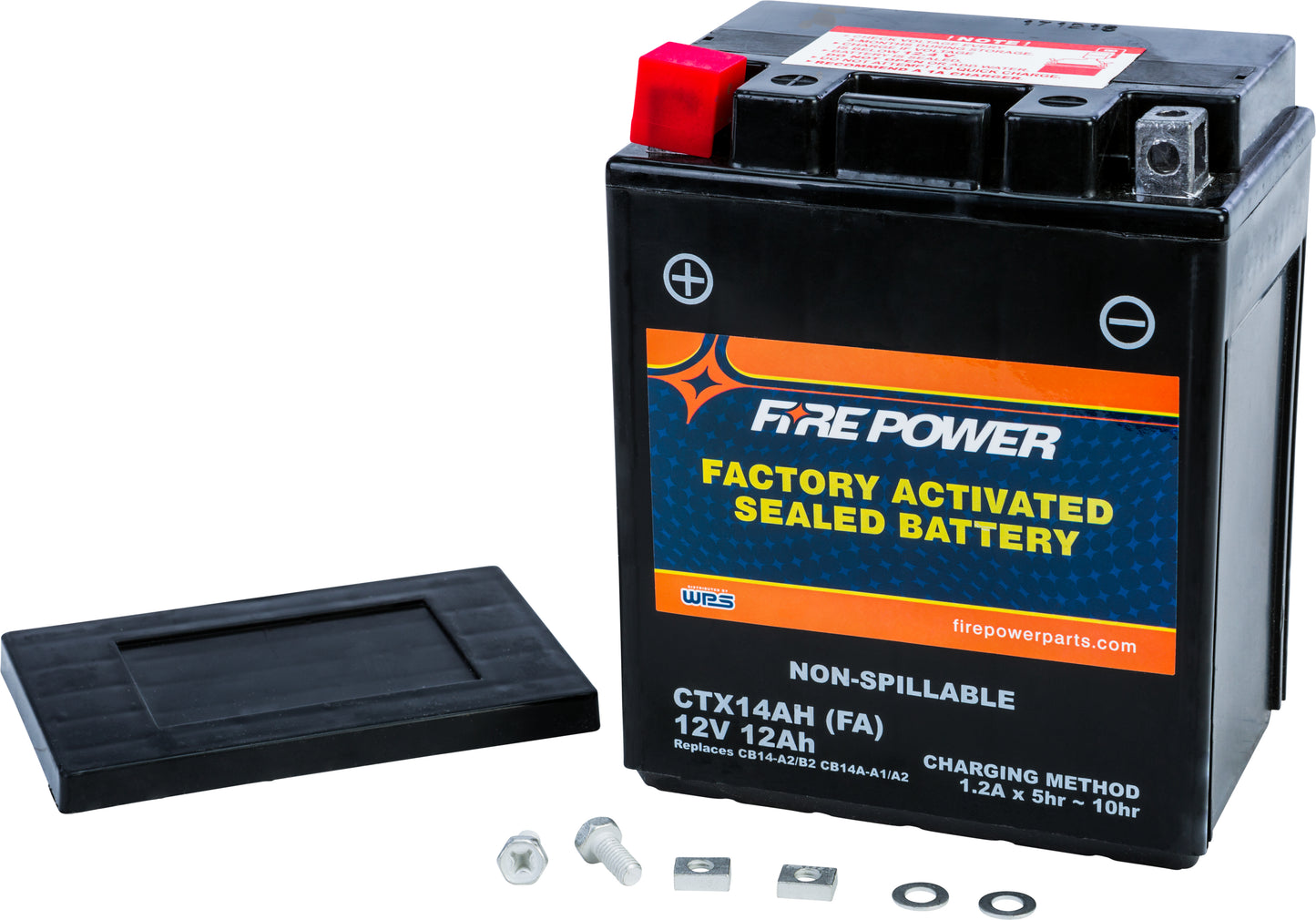 FIRE POWER Ctx14AH-BS(FA) Sealed Lead Acid Battery for Polaris and Indian Motorcycles