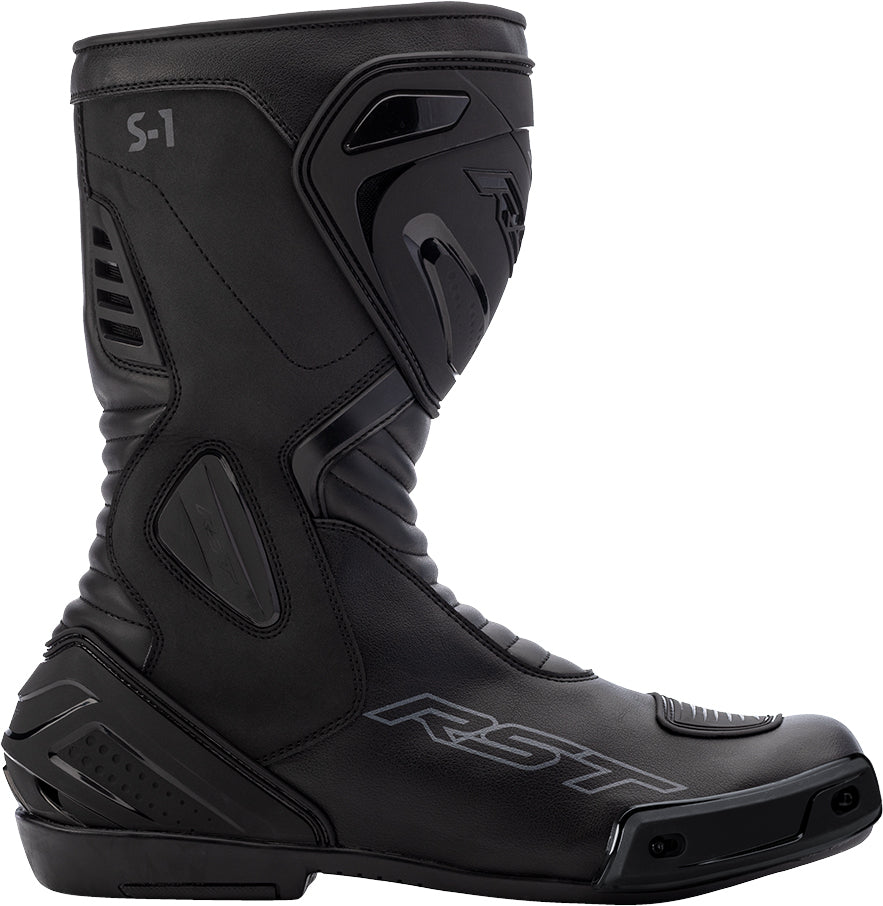 RST S1 CE Men’s Motorcycle Riding Boots - Black, Part Number 103050BLK-43