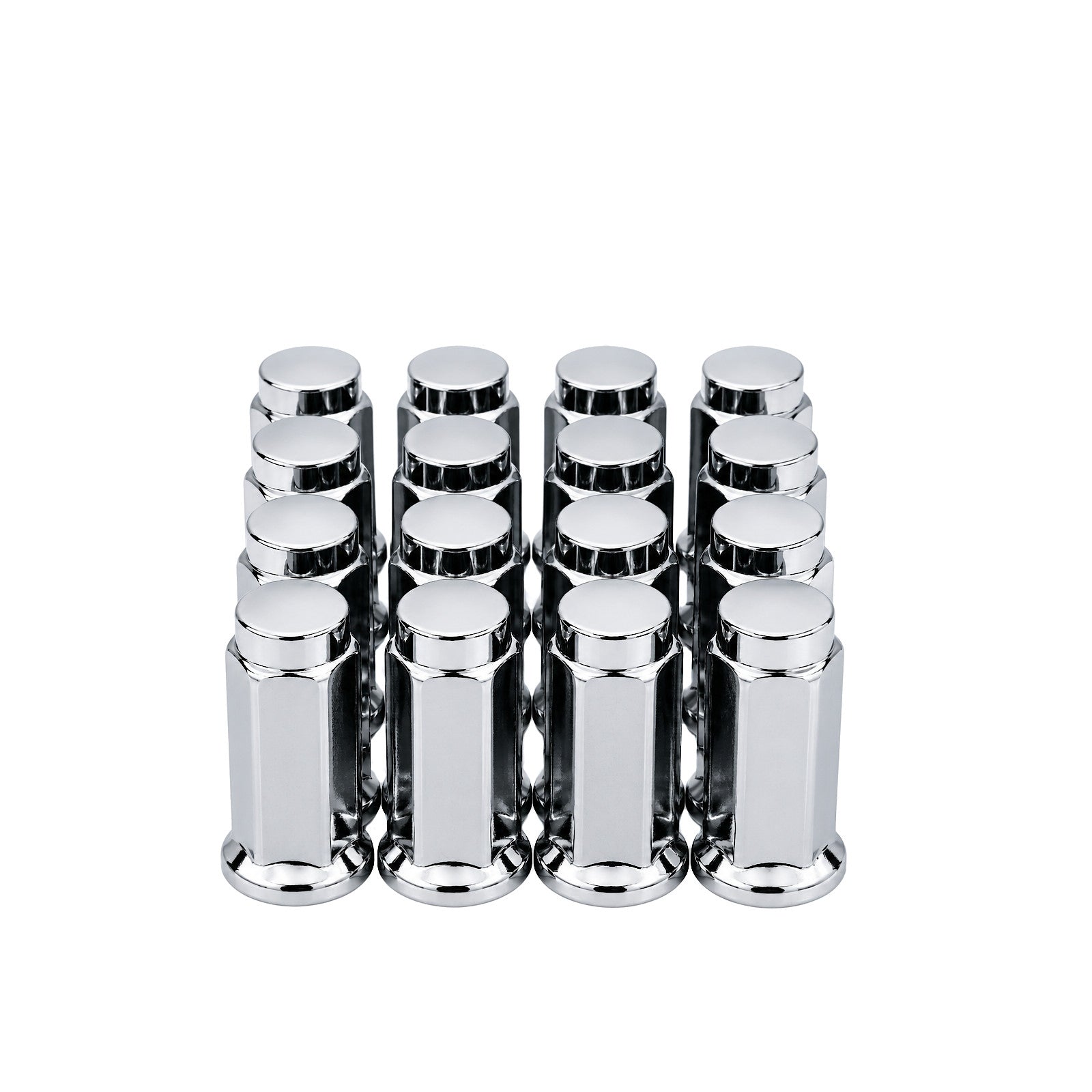 Sedona DFC-54010F 10mm x 1.25 Flat Lug Nuts with 14mm Head, Pack of 16