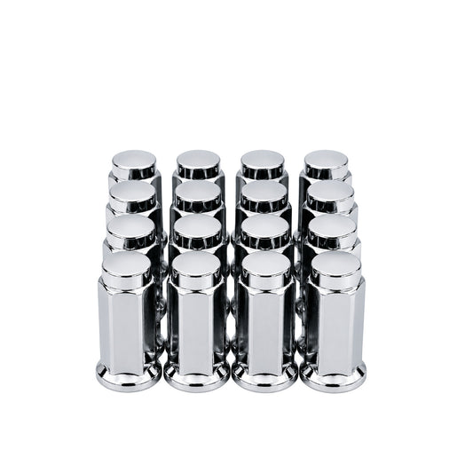 Sedona DFC-54010F 10mm x 1.25 Flat Lug Nuts with 14mm Head, Pack of 16