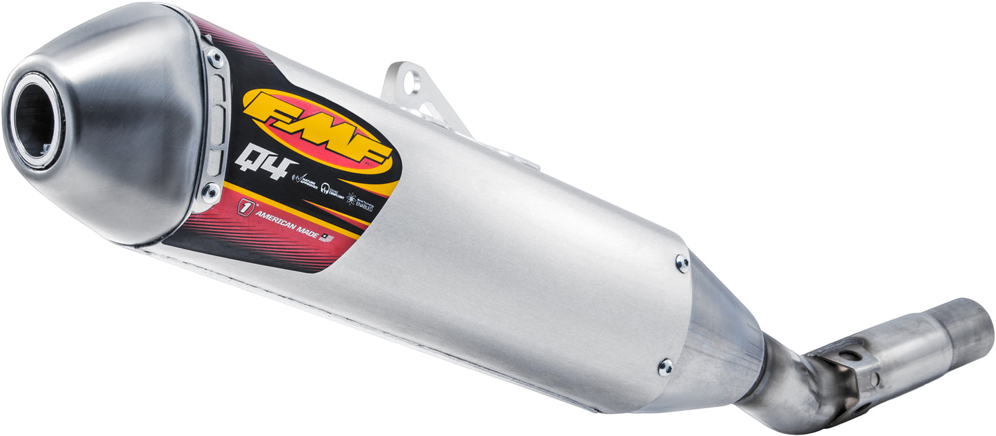 FMF Q4 Hex Slip-On Exhaust Muffler for Yamaha YZ250F and YZ250FX (2019-2024)