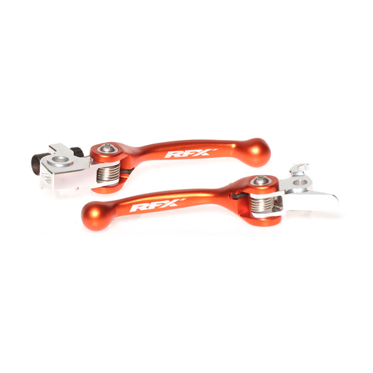RFX Flexible Lever Set Orange for KTM Brembo/Brembo - Part Number FXFL 50100 55OR