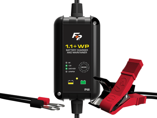 Fire Power Battery Charger IP68 Waterproof 6V/12V 1.1A - Model 030-0026-07