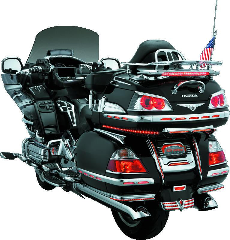 Kuryakyn Trunk Keyhole Trim for Honda GL1800 Gold Wing (2001-2005) - Chrome Finish