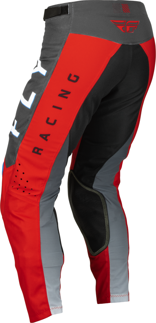 Fly Racing Kinetic Kore Pants Red/Grey Size 30 - Durable Motocross Gear