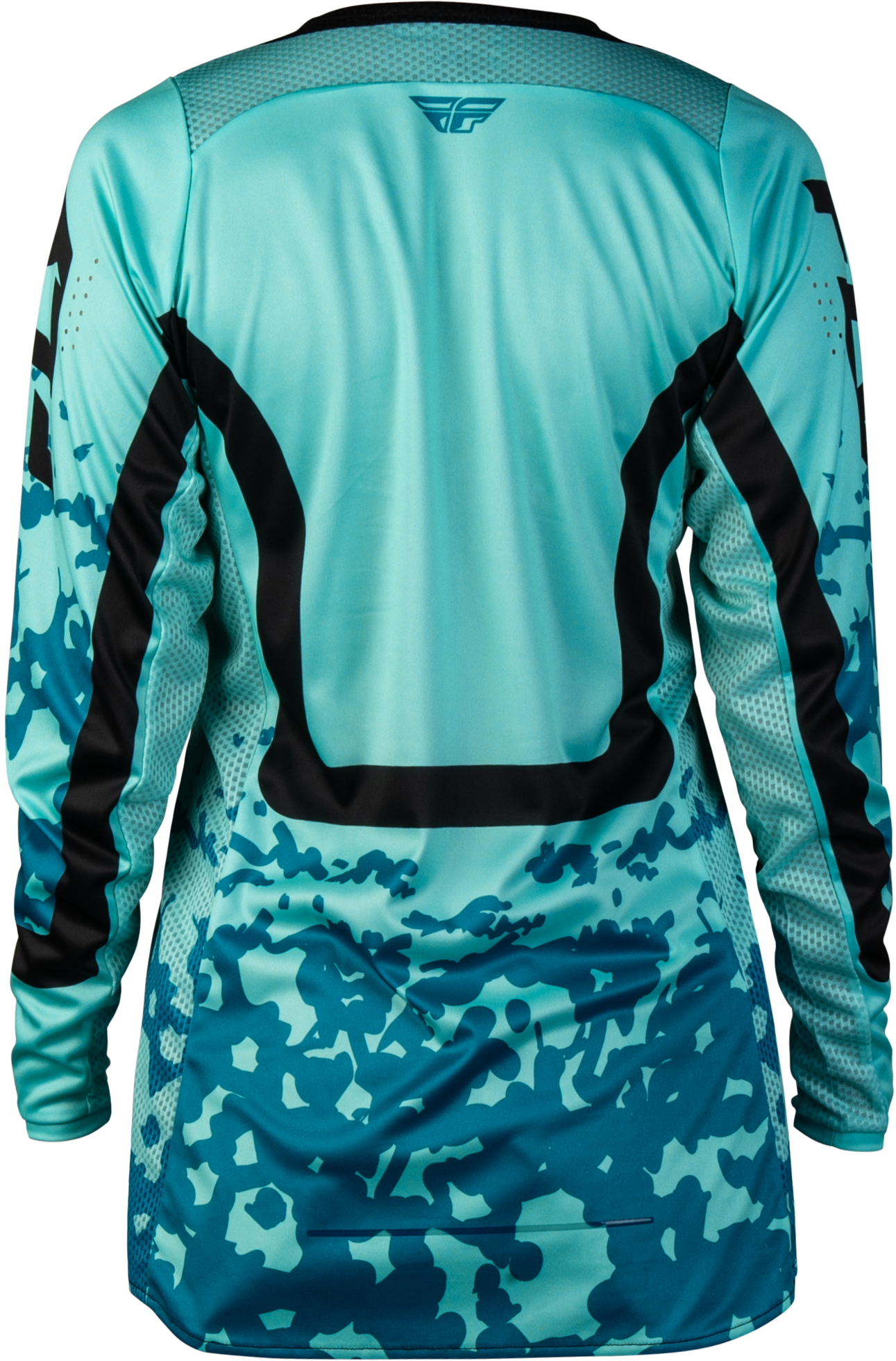 Women's Lite Flake Jersey Aqua/Teal/Black Lg