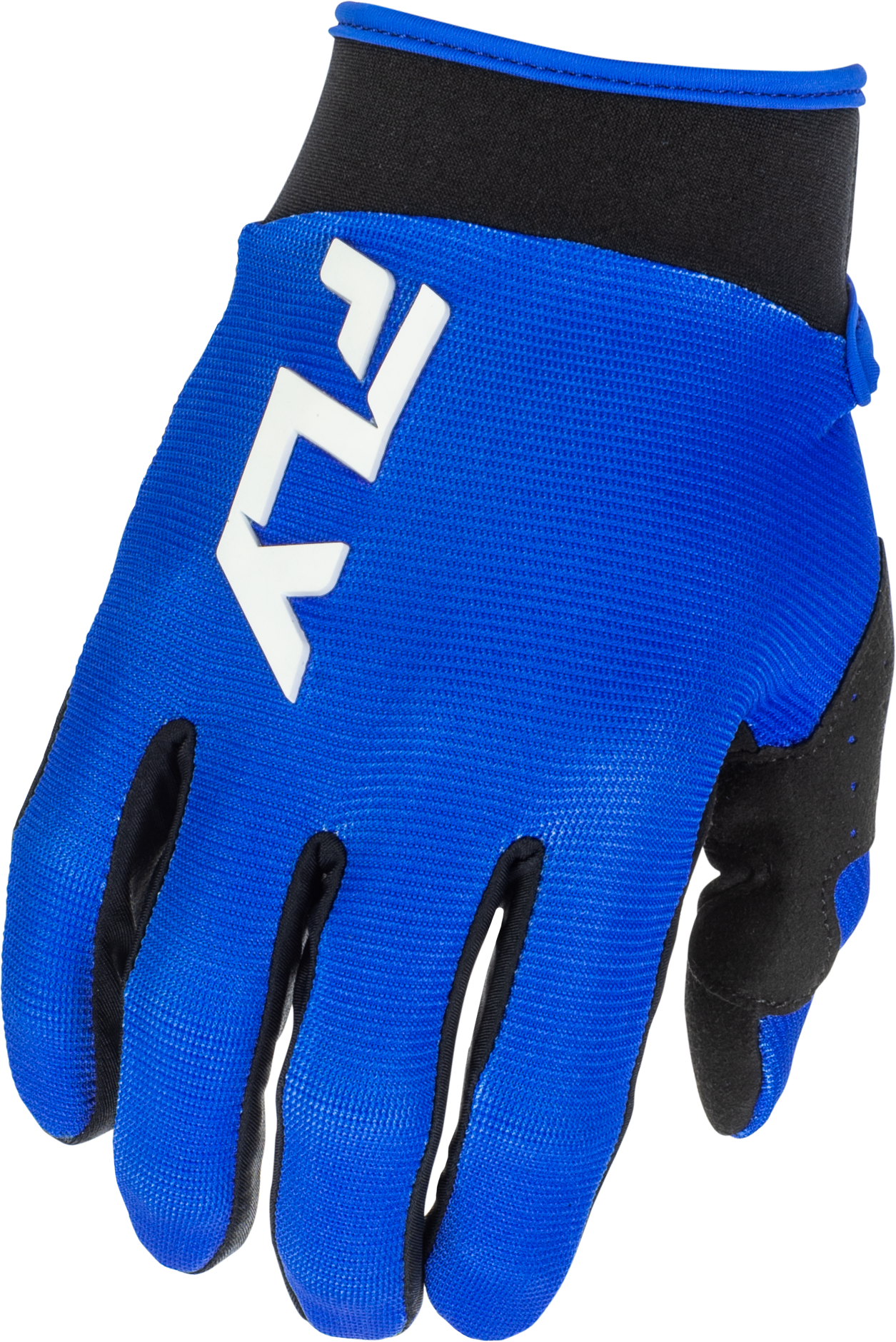FLY RACING YOUTH F-16 GLOVES BLUE/WHITE Y2XS'XS