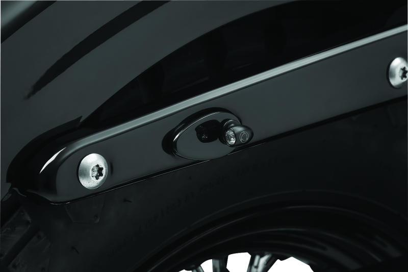 Kuryakyn Fender Strut Cover Plates for Harley-Davidson Softail, Dyna & Sportster Models - Part #KUR2578