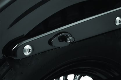 Kuryakyn Fender Strut Cover Plates for Harley-Davidson Softail, Dyna & Sportster Models - Part #KUR2578