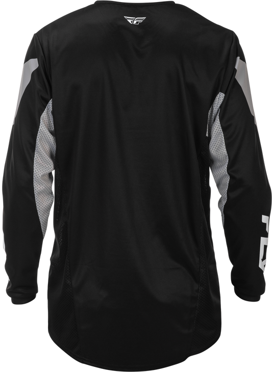 FLY RACING KINETIC JERSEY BLACK/GREY LG'LG