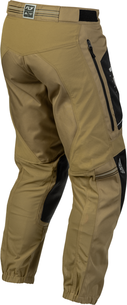 Fly Racing Patrol Pants Tan/Black Size 30 with Ventilated Mesh and Durable Construction