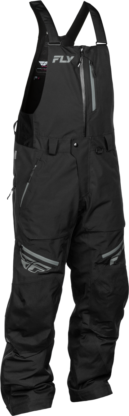 Fly Racing Incline Bib Pants Black and Grey Medium