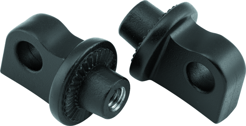 Kuryakyn Splined Peg Adapter Satin Black Part #kur8898 for Powersports Vehicles