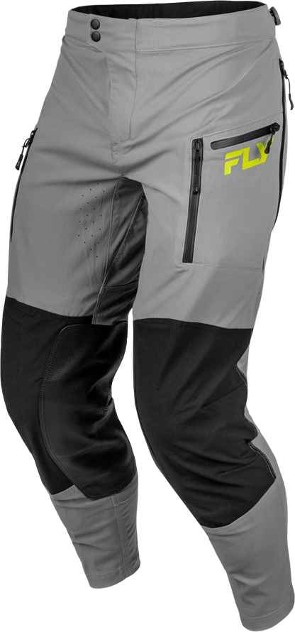Fly Racing Patrol Elite Pants Grey/Black/Hi Vis Size 40