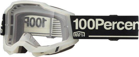 100-Percent Accuri 2 Goggle with Glow Clear Lens - Enhanced Visibility and Comfort