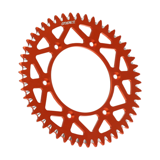RFX Aluminum Rear Sprocket 46 Teeth for KTM/Husqvarna/Gas Gas - Orange Finish