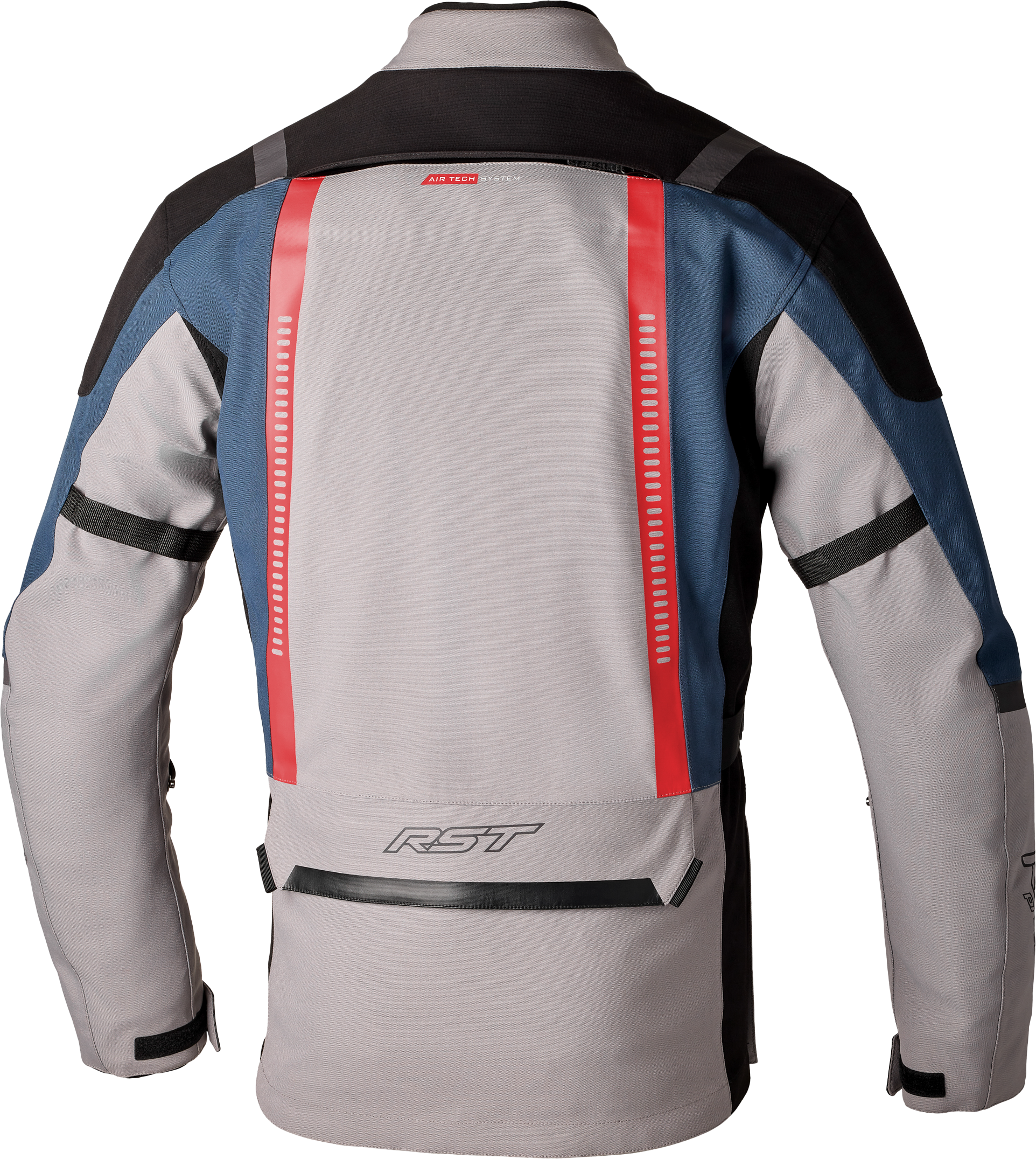 RST Ps Vulcan CE Jacket in Silver and Blue Textile XL - Part #103582SIL-46