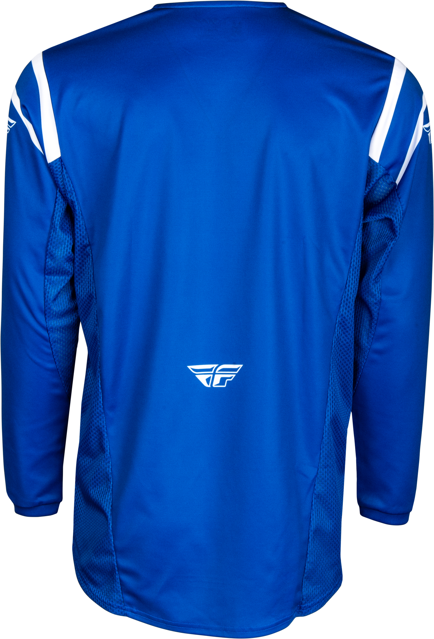 Fly Racing Kinetic Center Jersey Navy/White 2X - Performance Motocross Jersey
