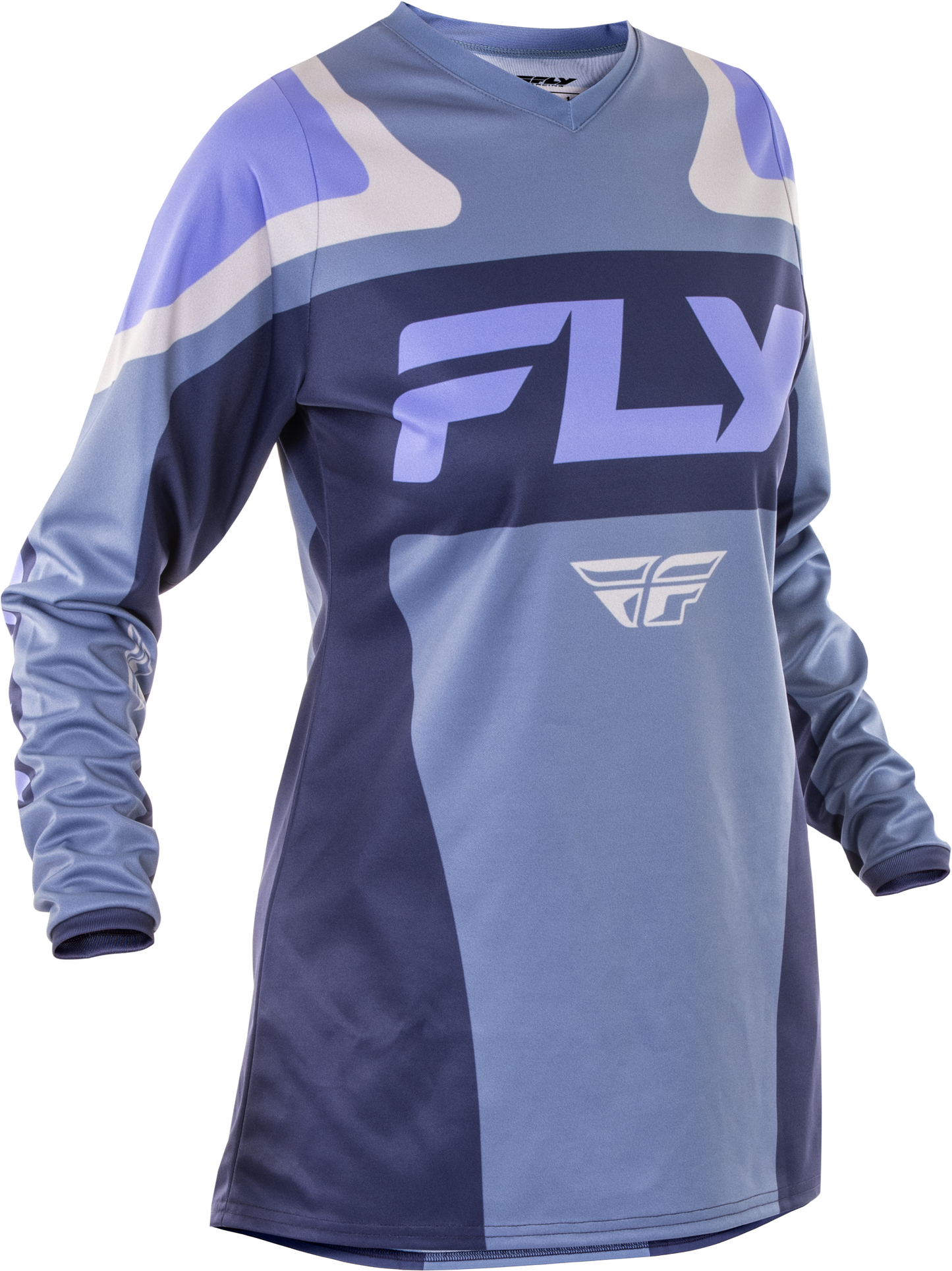 WOMEN'S F-16 JERSEY STONE/LAVENDER MD