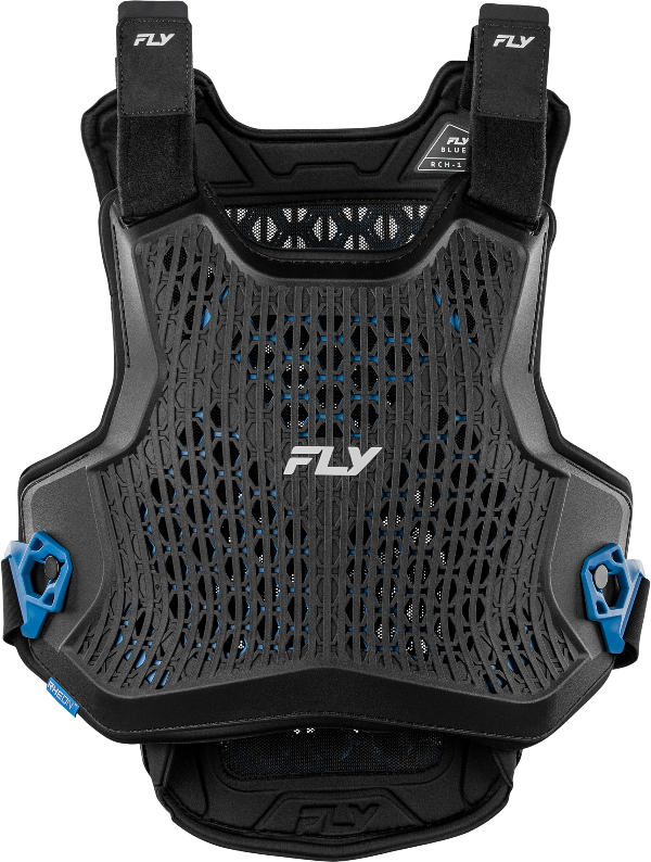 Fly Racing Blueprint RCH 1 Chest Protector Black Large/X-Large - Impact-Absorbing Motorcycle Safety Gear