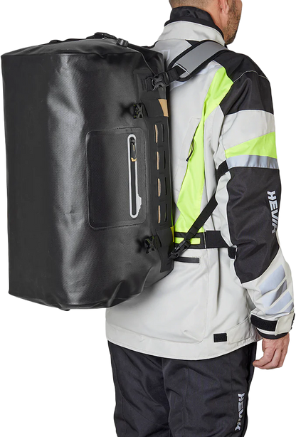 GIVI Canyon Adv Cargo Bag 40L Black – Waterproof Motorcycle Storage with Quick Release and Reflective Features