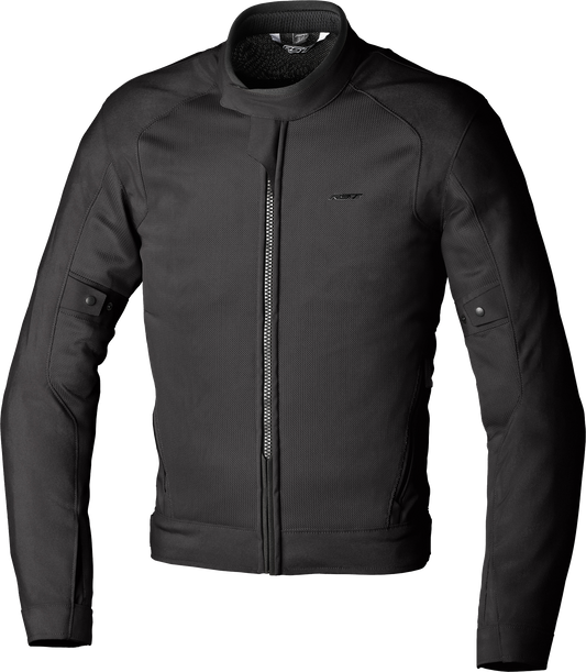 RST Spectre Air D3o Black Textile Motorcycle Jacket (Part Number 103688BLK-42)