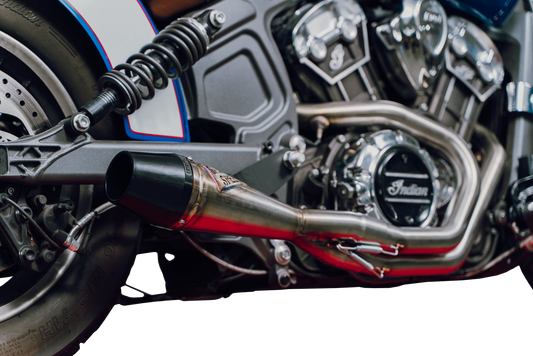 Indian Scout Shorty Exhaust