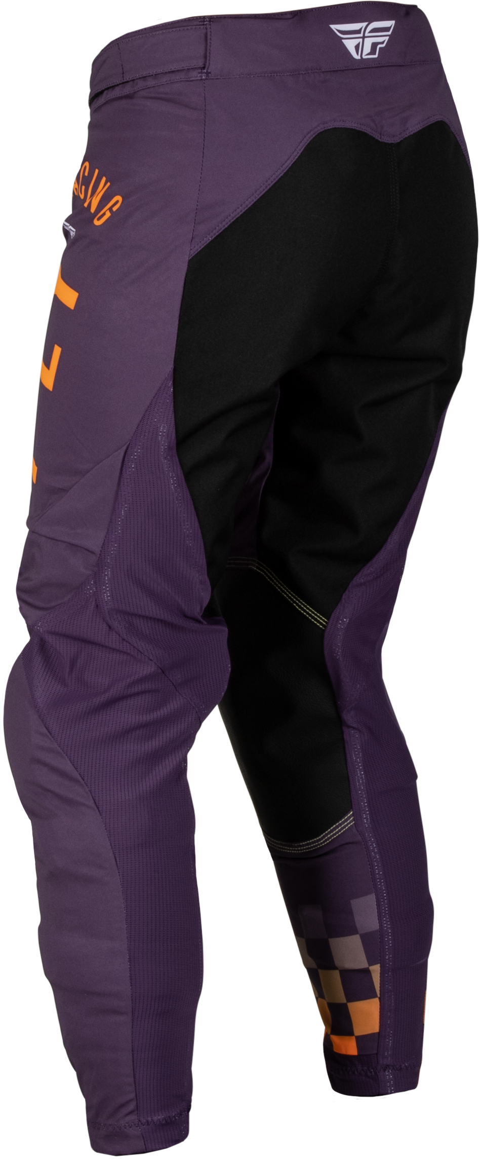 Fly Racing Women's Lite Pants Deep Purple/White/N Coral Size 0/2 – Lightweight Athletic Pants with Comfort Mesh Liner