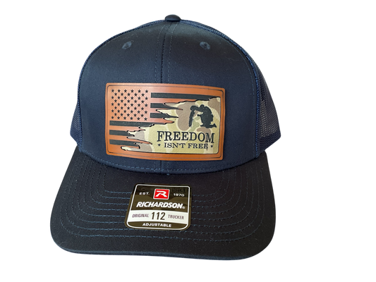 Richardson 112 Trucker Hat Freedom Isn't Free