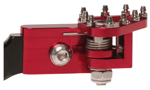 RFX FXRB 90100 99RD Folding Rear Brake Tip Red - CNC Machined Flexible Tip with Steel Teeth