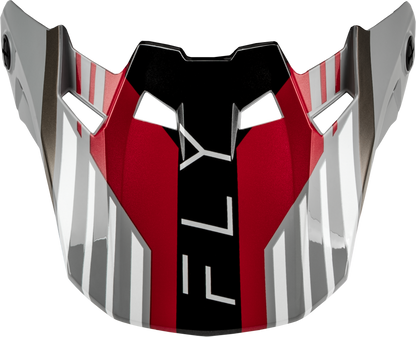 Formula Cc Strike Visor Grey/Red/Black/White Md/Lg