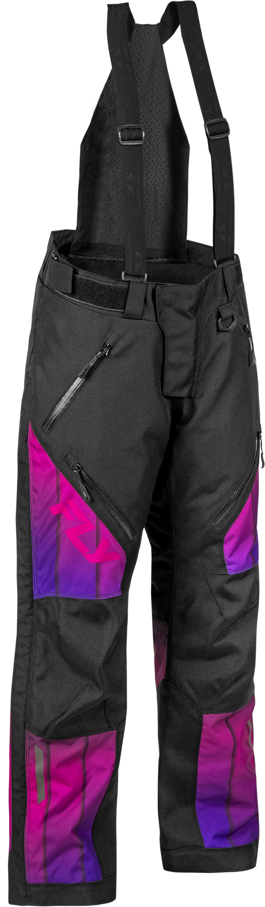 Fly Racing Women's Snx Pro Pant Purple/Black - Weatherproof Snow Riding Gear