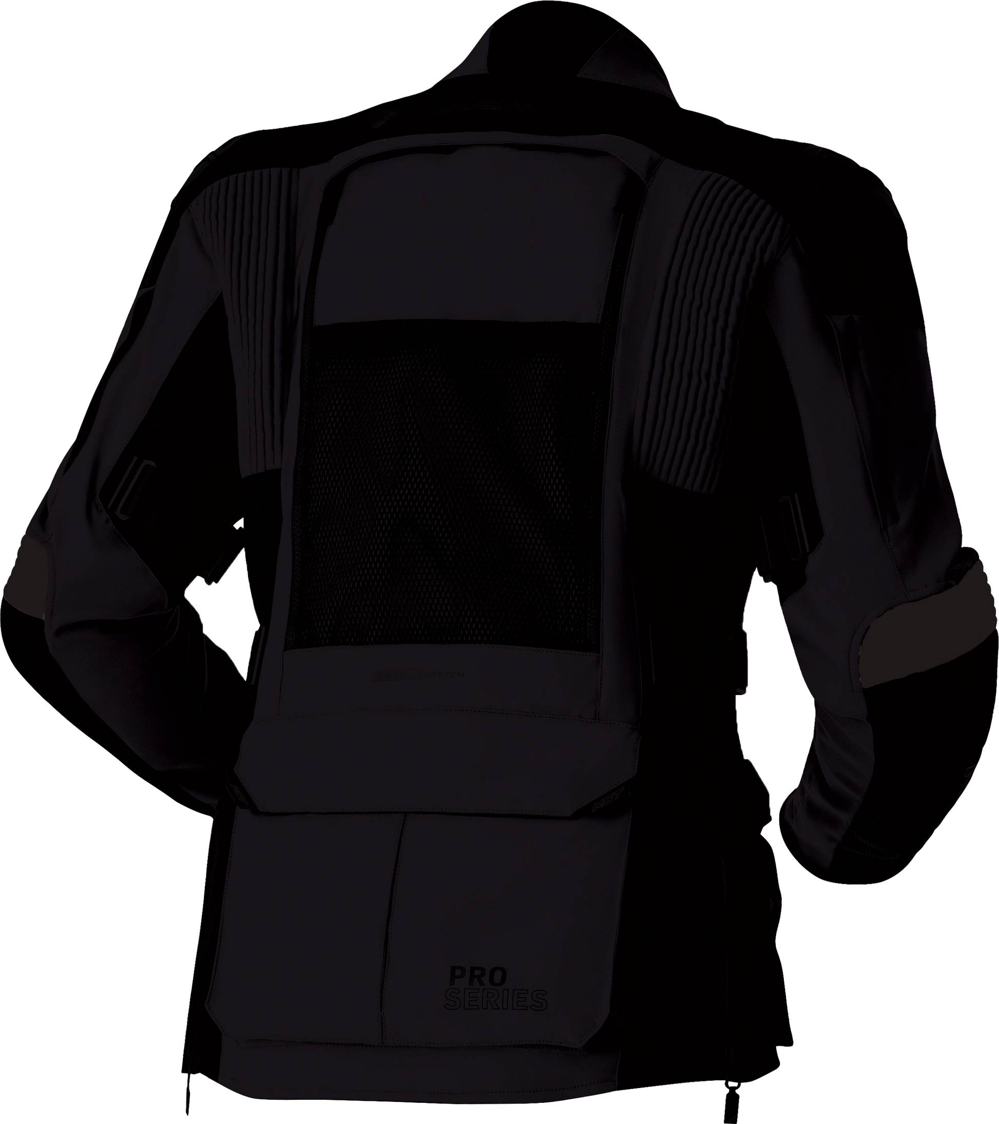RST Women's Pro Series Adventure D3O Jacket - Black Textile Motorcycle Gear
