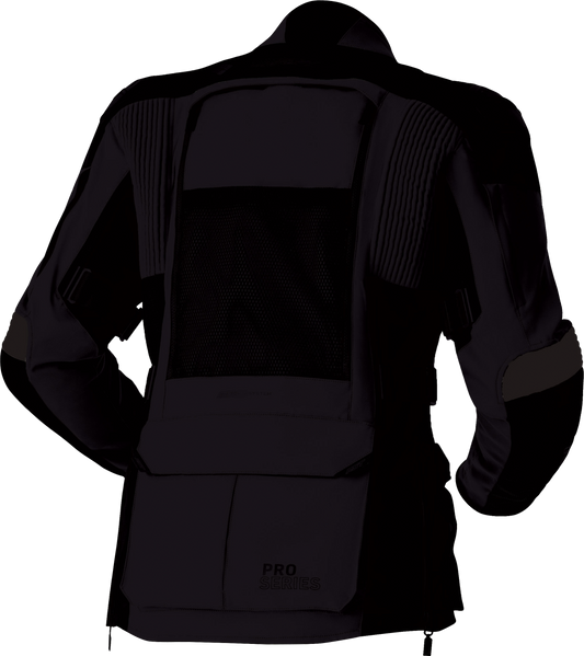 RST Women's Pro Series Adventure D3O Jacket Black, Size 2XL - Durable Waterproof Motorcycle Gear