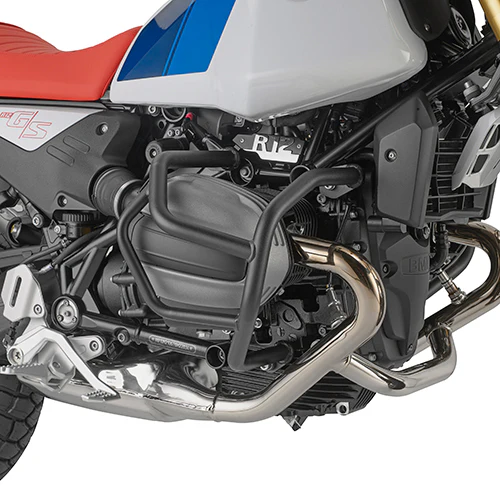 GIVI TN5151 Engine Guards for BMW – Durable Black Steel and Aluminum Protection