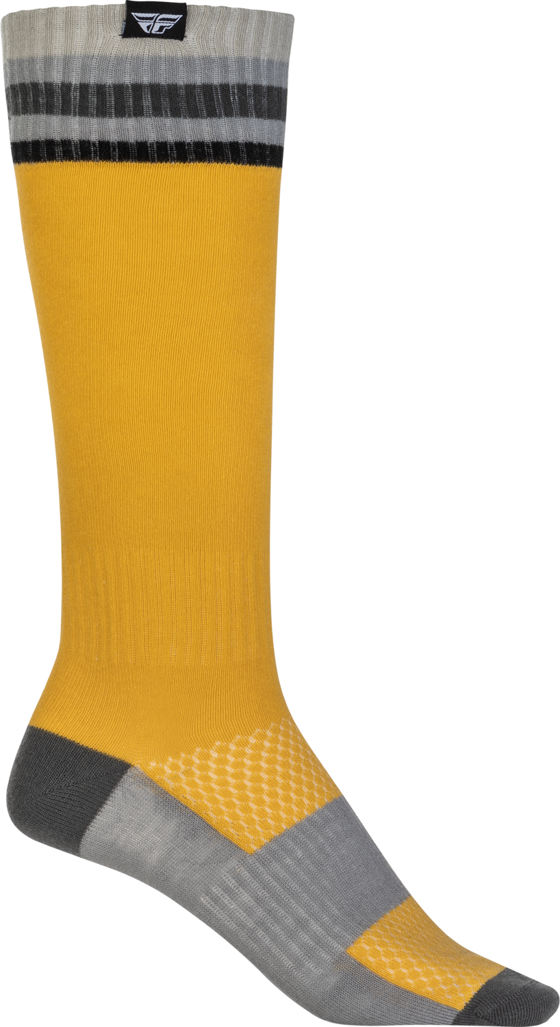 Fly Racing MX Socks Yellow Size Youth